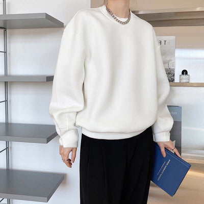 Thin loose top sweater