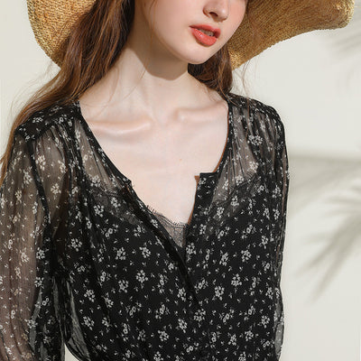 Mulberry silk dress