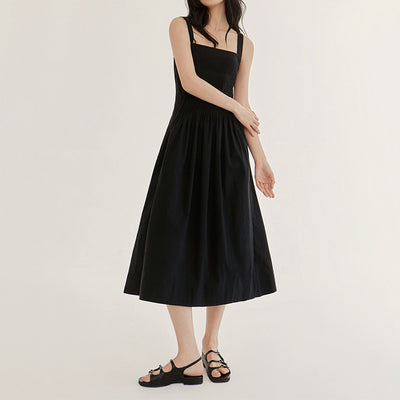 Waistband a-line skirt