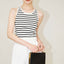 Knitting striped camisole