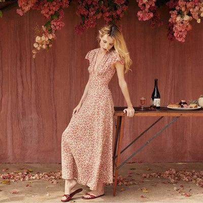 Mulberry silk dress