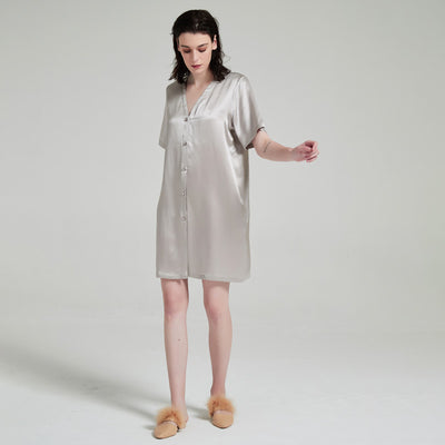 100% mulberry silk nightwear