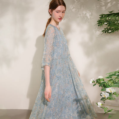 Mulberry silk dress