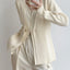 Thickened knitwear jacket