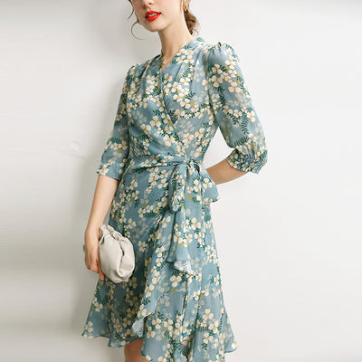Mulberry silk dress