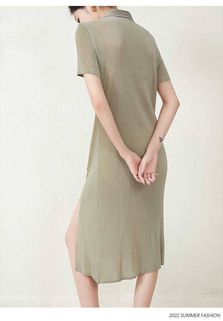 Women's pleated dress