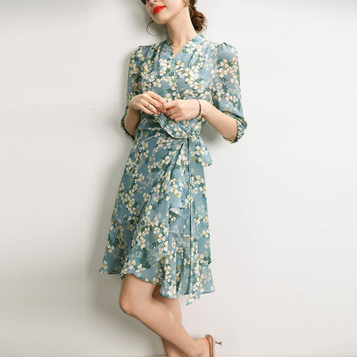 Mulberry silk dress