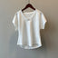 U-neck short sleeved t-shirt top