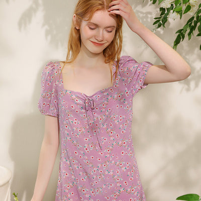 Mulberry silk dress