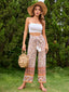 Casual wide leg pants