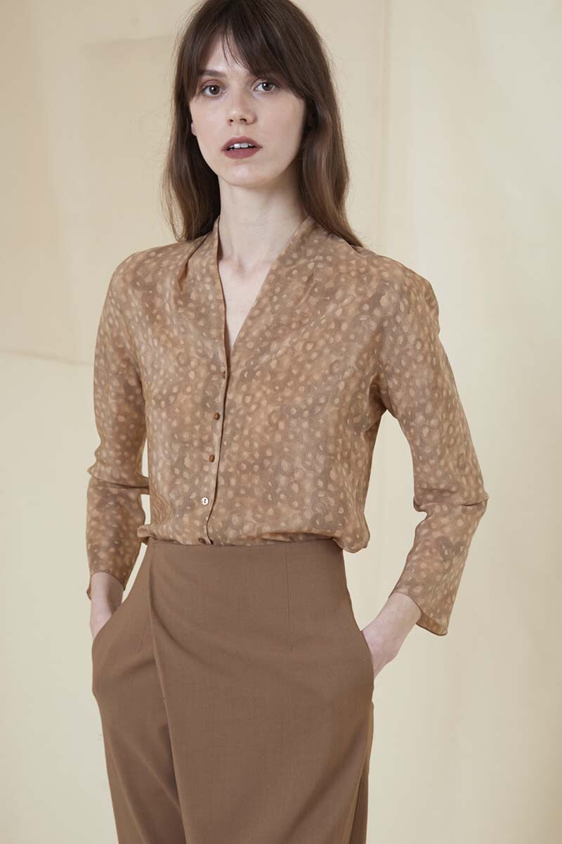 Mulberry silk top