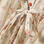 Mulberry silk floral dress