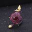 Natural colorful treasure rose ring