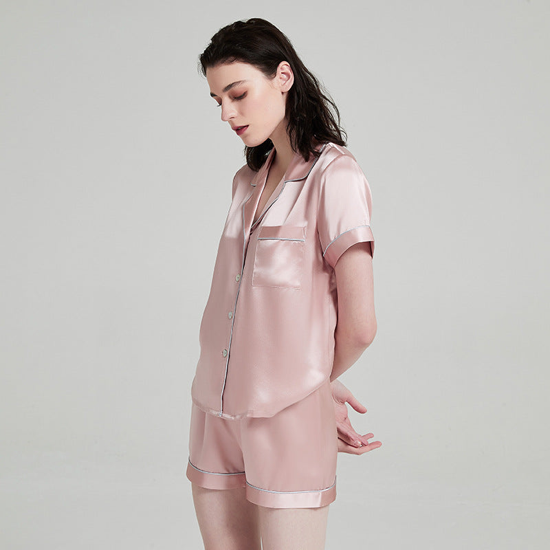 100% mulberry silk sleepwear set