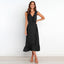 V-neck sleeveless dress